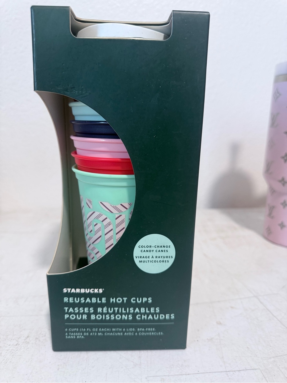 New Starbucks color changing hot cups. 2020 holiday edition